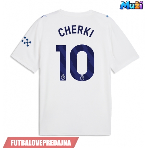 Lacne Muži Futbalové dres Manchester City Rayan Cherki #10 2026-27 Krátky Rukáv - Tretina